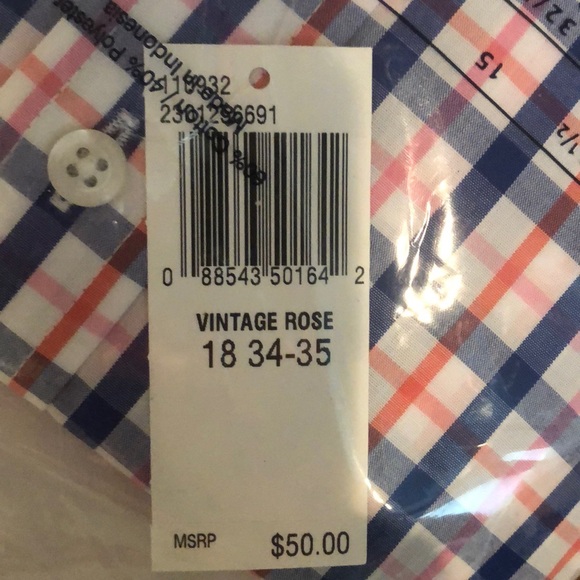 IZOD Plaid button down shirt - Picture 2 of 2